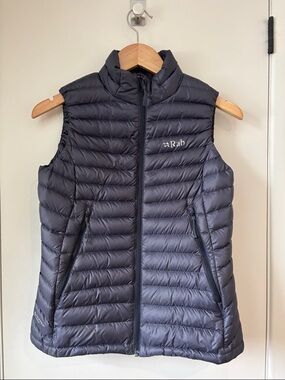 Rab Women's Insulated Down Vest - blue